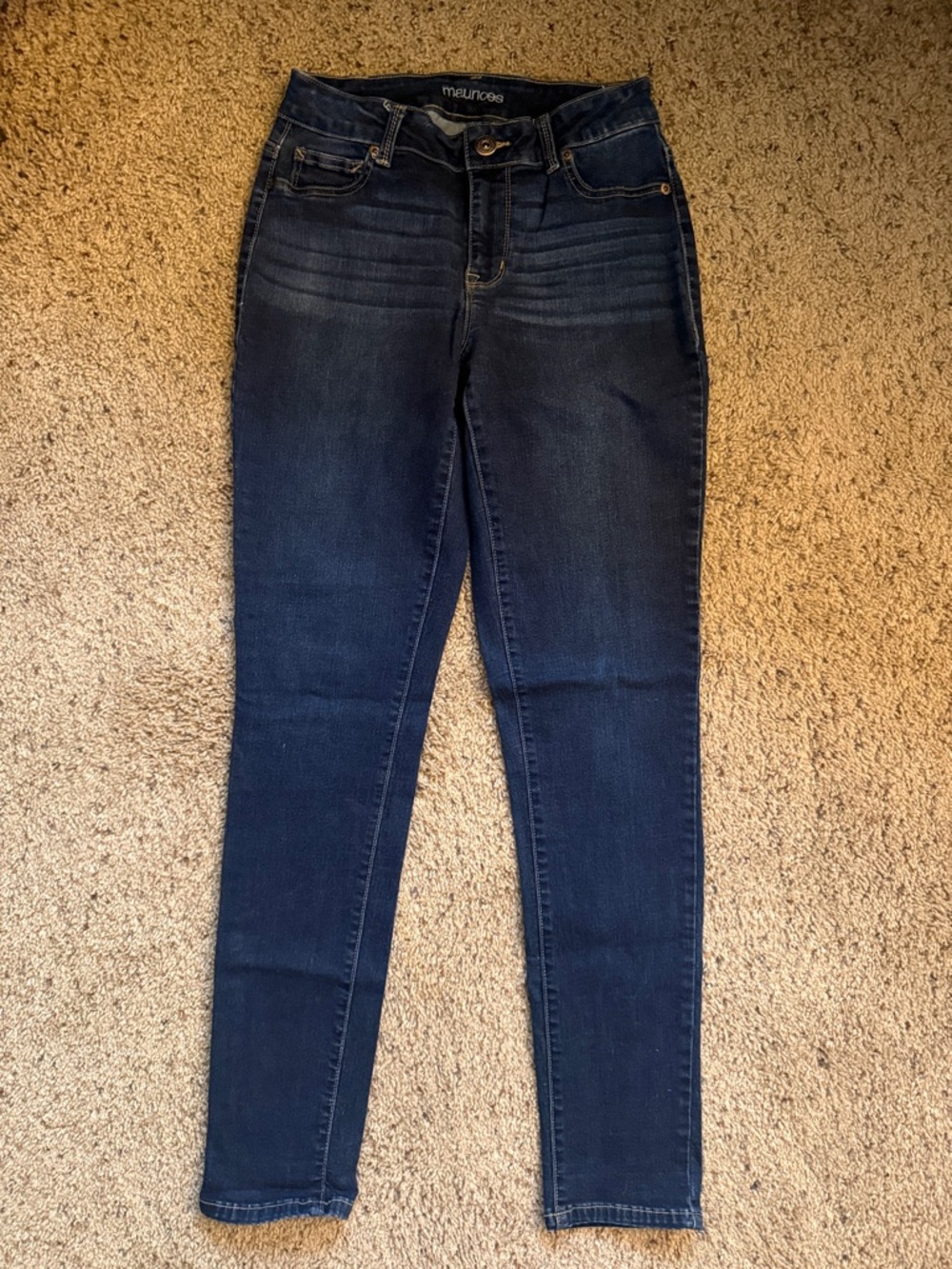 Maurices Women's Skinny Jeans in Dark Indigo